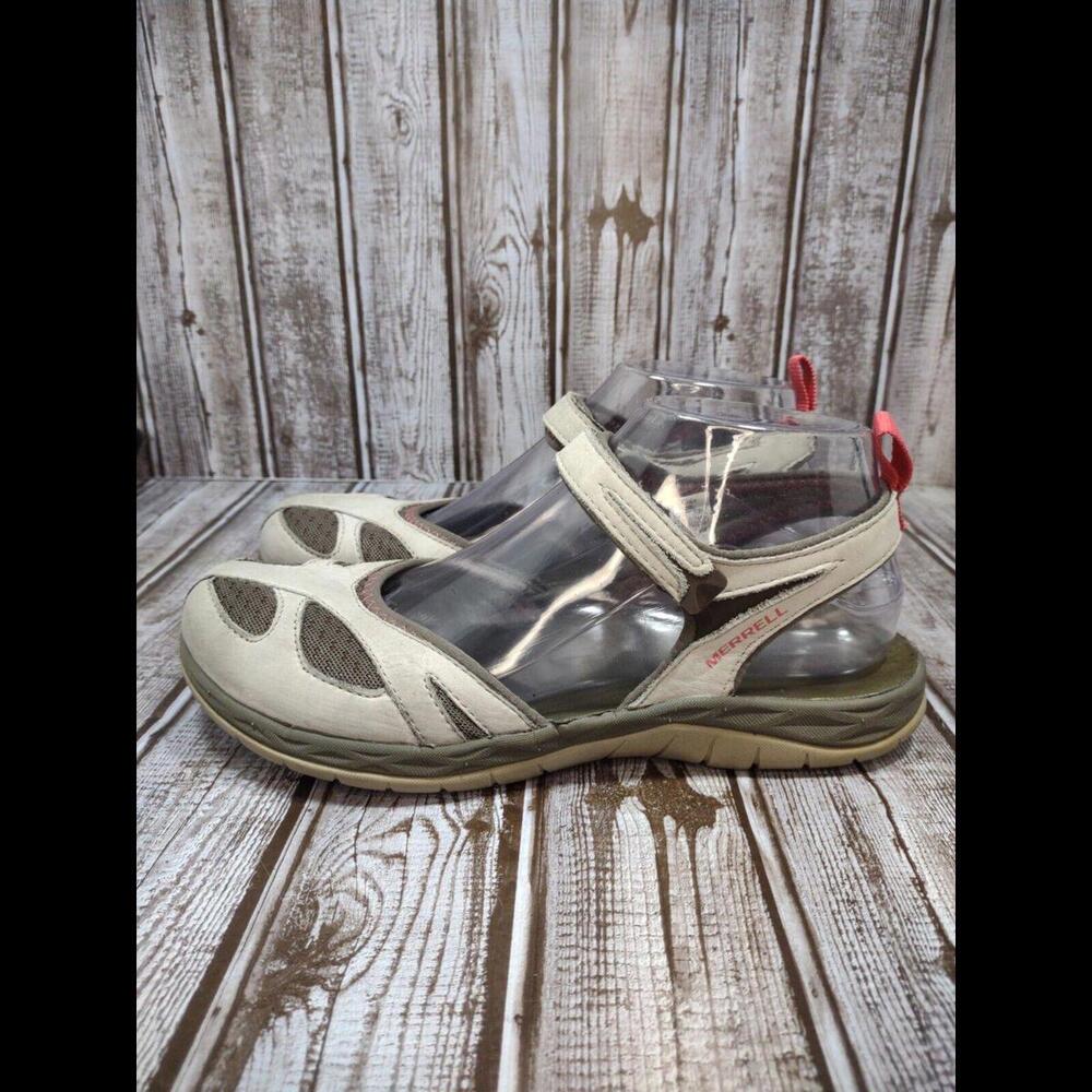 Merrell Women's Size 7 Aluminum Gray Sandal Siren Wrap Q2 Waterproof Mary Jane